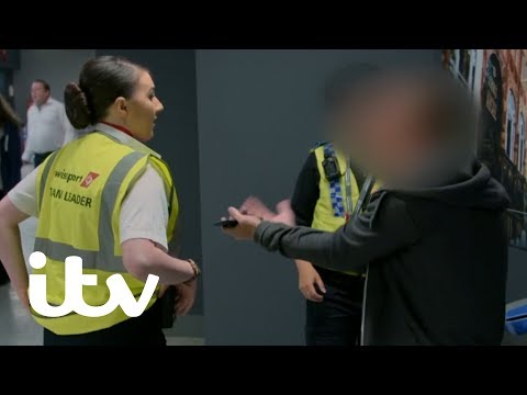 An Angry Passenger Refuses to Cooperate with Police | Yorkshire Airport Video