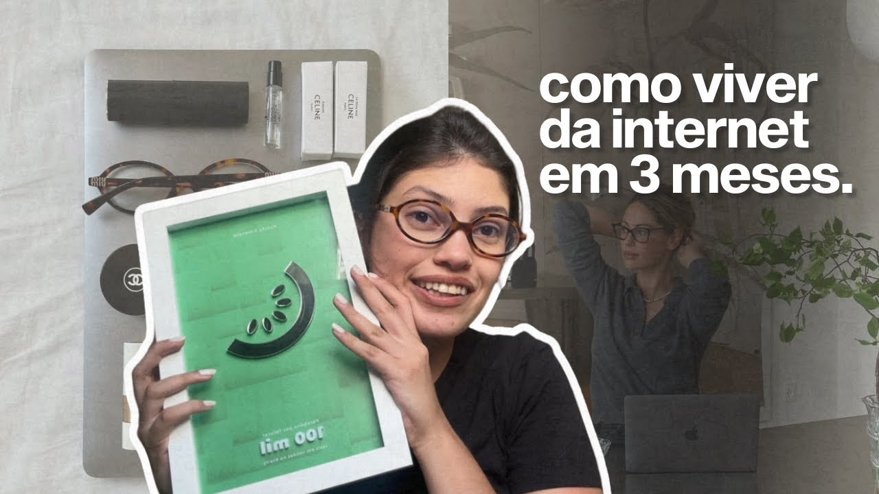 Como trabalhar 100% com a internet em 3 MESES? (conselhos que eu gostaria de ter recebido)