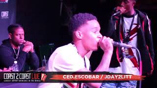 Ced.escobar / Jday (@Jday_2litt & 1cedescobar) Performs at Dallas All Ages 2/7/18 - 2nd Place