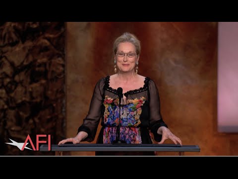 Meryl Streep salutes Jane Fonda at the 42nd AFI Life Achievement Award