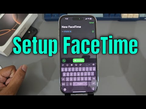 iPhone 16/16 Plus/16 Pro/Max: How to setup facetime