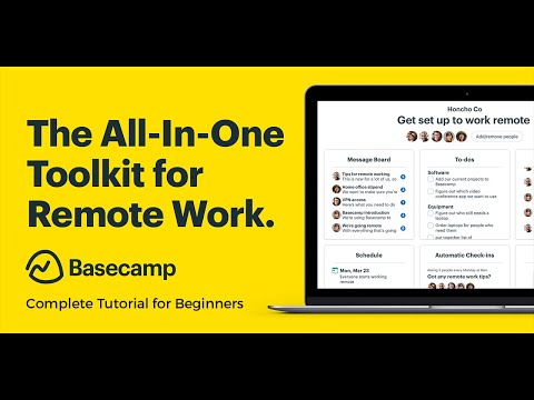 Project Management with Basecamp - Step by step Tutorial from Basic to Advanced