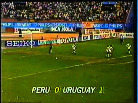 1989 (August 27) Peru 0-Uruguay 2 (World Cup Qualifier).mpg