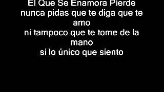 El Que Se Enamora Pierde - Banda Carnaval LETRA