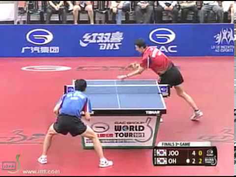Bruno Bueno Arbitrando World Tour Brazil Finals 2012: JOO Saehyuk (KOR) vs OH Sangeun (KOR)