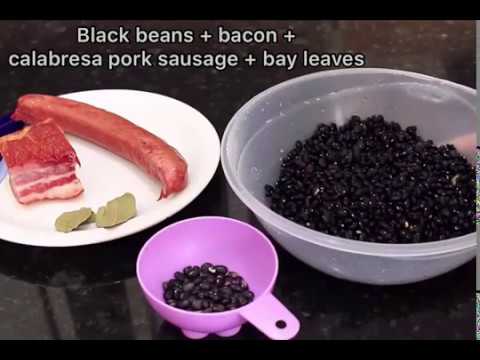 How to cook Black Beans/ Cómo cocinar frijoles negros ‘ RECIPE’