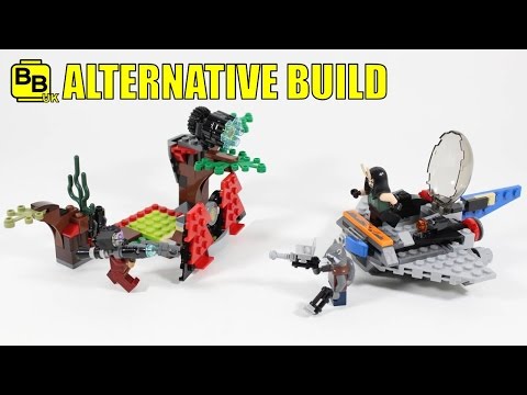 LEGO GOTG VOL.2 76079 ALTERNATIVE BUILD TASERFACE'S BATTLEBASE Video