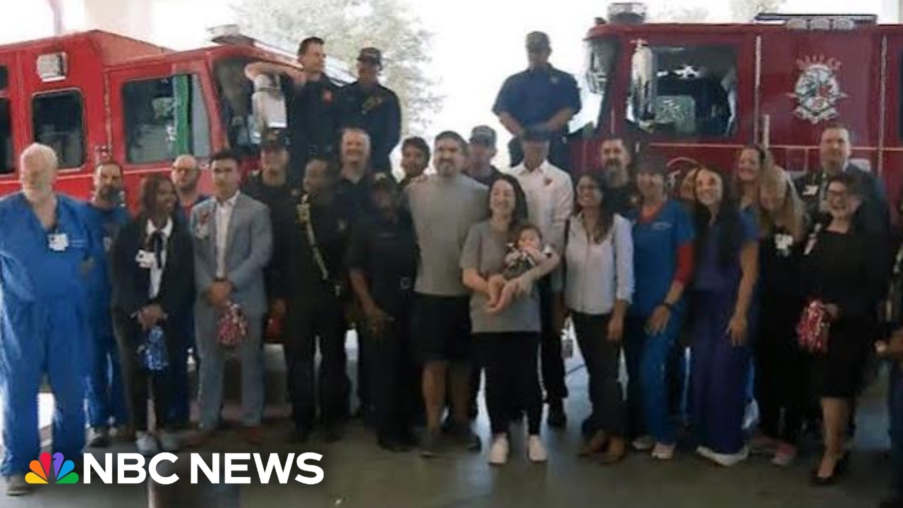 Video: Dallas firefighter's son Kenji, 4 months, discharged after four surgeries for intestinal malrotation