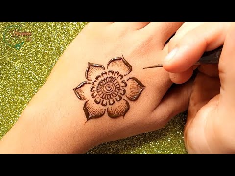 Bakrid Special Stylish Arabic Henna Mehndi Tattoo for Back Hand | Mehndi Design for Kids | HENNA ART