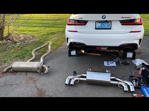 My dinan exhaust finally arrived