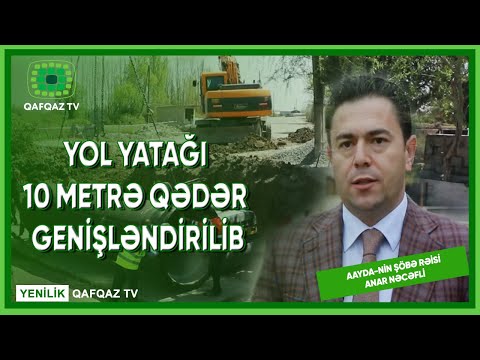 QARAĞACI-MİRZƏCƏFƏRLİ-MOLLAGÜLLƏR AVTOMOBİL YOLU YENİDƏN QURULUR