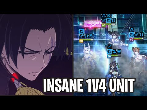 REMNANT VIOLET INSANE 1v4 - BEST UNIT IN THE GAME WHEN HE DODGES [Epic Seven]