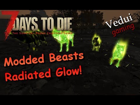 7 Days to Die | Guide to Modded Beasts - Direwolf and Zombie Dog! | Alpha 16 Gameplay Video