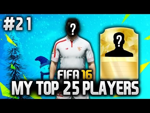 FIFA 16: MY TOP 25 PLAYERS - #21 - BEST NAME EVER!