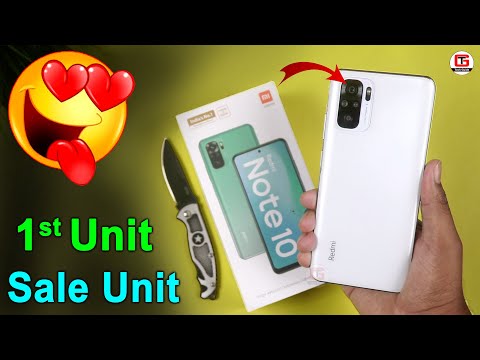 Redmi Note 10 Indian Retail Unit Unboxing and Hands-On Review Redmi Note 10 Unboxing & Review Hindi