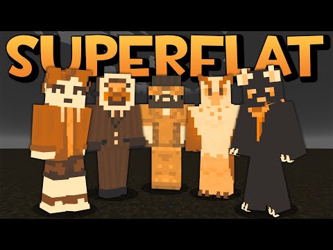 Insane Challenge: 5 Idiots Take on Minecraft Superflat!