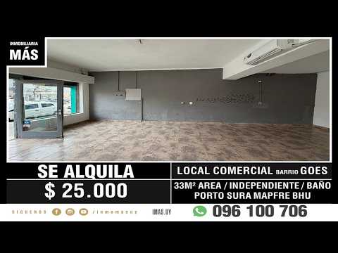 Video de YouTube - Alquiler Local Comercial Goes iMas.uy R*