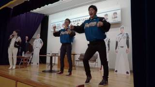 Hokkaido Nippon-Ham Fighters 2016 Hokuryu Town Support Ambassadors "Takuya Nakajima and Hayato Arakaki" visit Hokuryu Town - Hokuryu Town Portal (Hokkaido) - Japan's No. 1 Sunflower Village