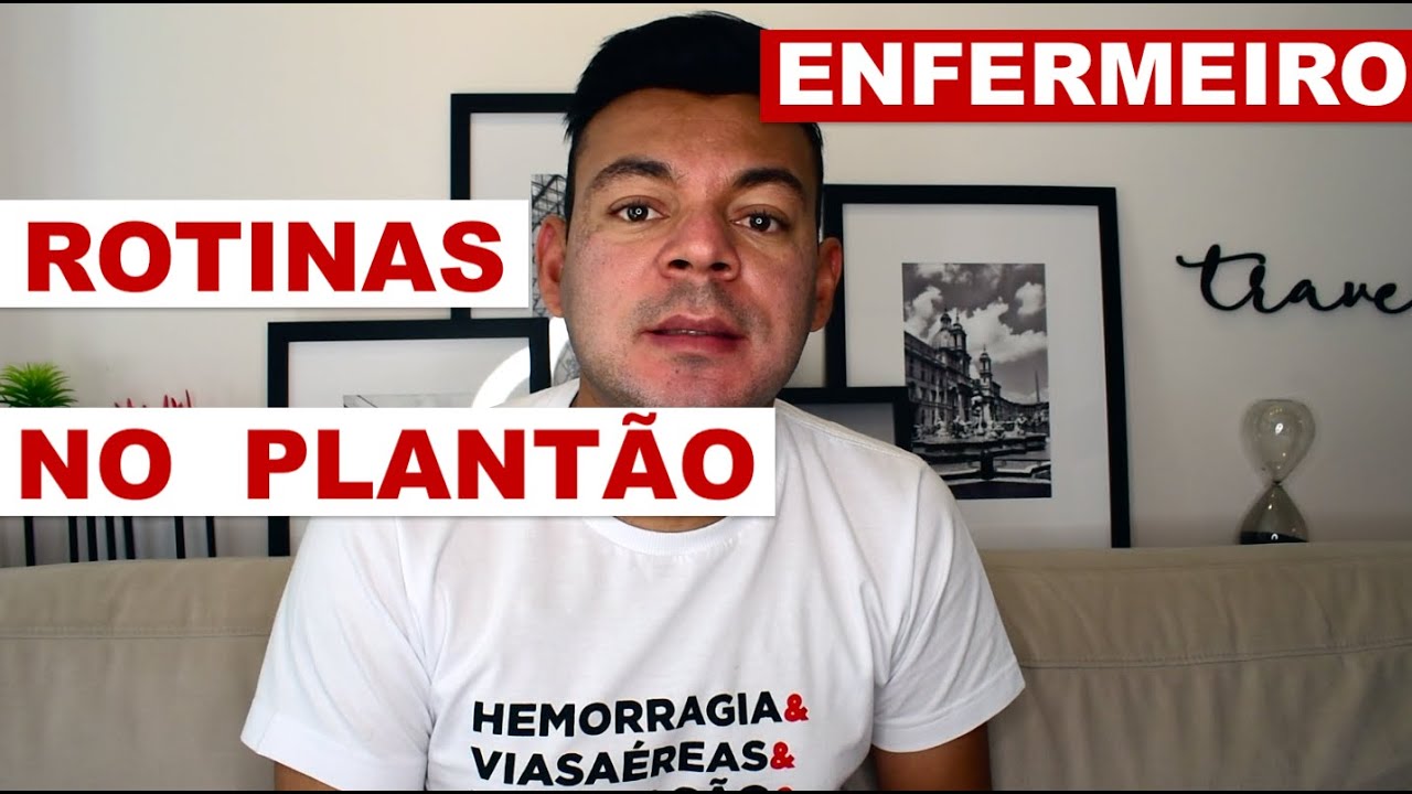 Entenda a ROTINA de um Enfermeiro no dia-a-dia.