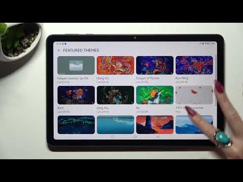 How to Apply New Theme in Huawei MatePad SE - Device Theme