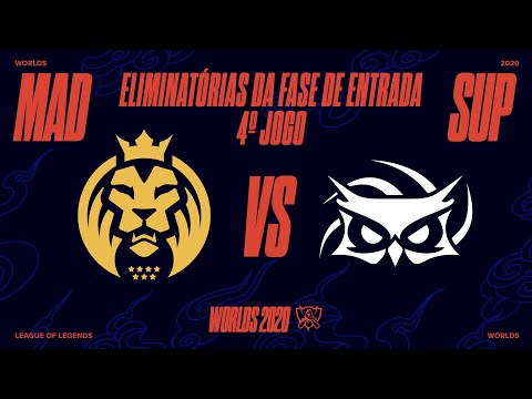 Mundial 2020: Eliminatórias da Fase de Entrada - Dia 1 | MAD Lions x Papara SuperMassive (4º Jogo)