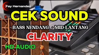 Download lagu PALING BANYAK DI CARI !! CEK SOUND DANGDUT BASS NENDANG MID LANTANG CLARITY TERBARU 2025 mp3