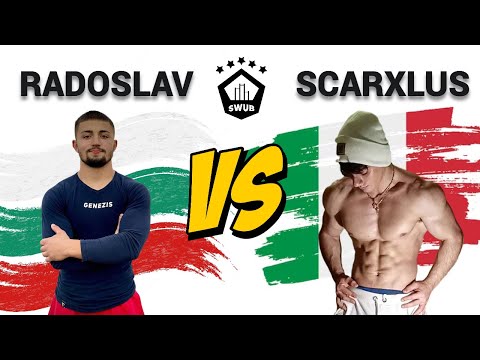 RADOSLAV RADEV VS XCARXLUS - STREET WORKOUT ULTIMATE BATTLES V WORLD CHAMPIONSHIP (SWUB V)