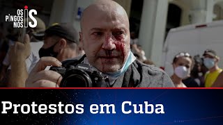 Povo de Cuba vai às ruas contra o comunismo e a tirania