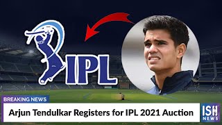 Arjun Tendulkar Registers for IPL 2021 Auction