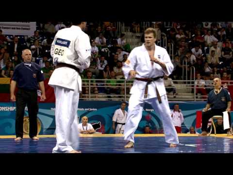 WKO EC 2016, men +85 kg, Vytautas Cepla LTU   Levan Verulidze GEO 16