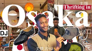 Vintage Shopping in Osaka 🇯🇵 Thrifting in Nakazakicho, Umeda’s Hidden Archive, Ancient Boro + More!!