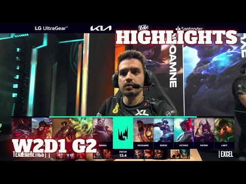 TH vs XL - Highlights | Week 2 Day 1 LEC Spring 2023 | Team Heretics vs Excel W2D1