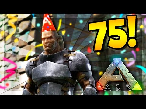 ARK: Survival Evolved Server - LEVEL 75! #63