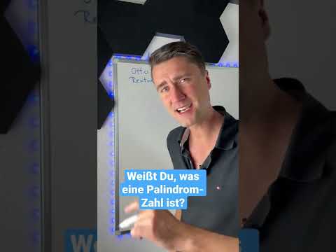 ✊🏻 Was ist eine Palindrom-Zahl? #mathemitnick #youtubeshorts #shorts #palindrom