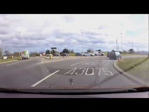 A30 traffic jam beater via B3284&A3075  west CORNWALL.