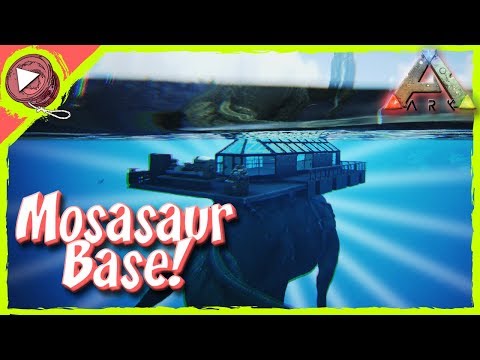 Let's Build a Mosasaur Platform Base! | Ark: Survival Evolved Building Tutorial