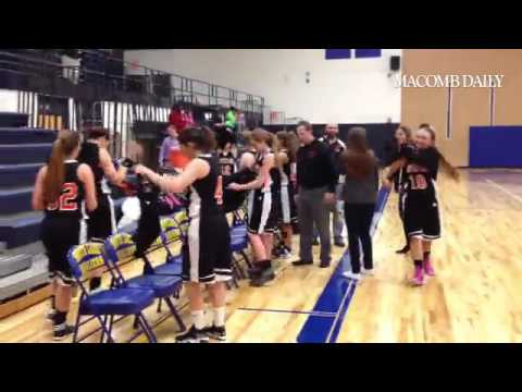 Center Line visits South Lake for girls basketball. #miprepzonemd