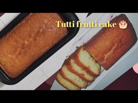 #truttifrutticake// Trutti frutti cake receipe//wounder cake style