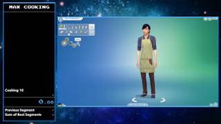 ||The Sims 4|| Max Cooking Speedrun in 6:59.32