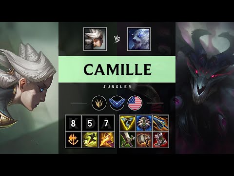 Camille Jungle vs Volibear - NA Diamond Patch 25.21