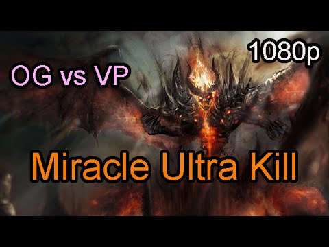 Miracle Shadow Fiend Ultra Kill - OG vs VP Game 1