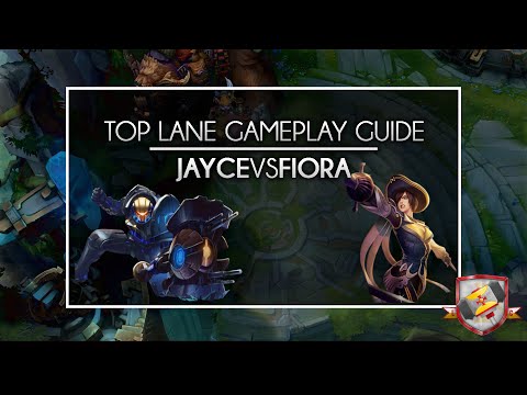 Gameplay Guide - Jayce vs Fiora | Full-Game Commentary