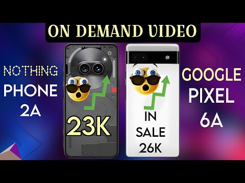 Nothing Phone 2a vs Google Pixel 6A|| The Shocking Comparison ||