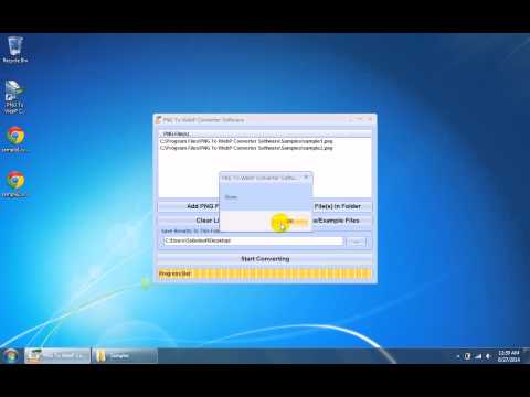 PNG To WebP Converter Software