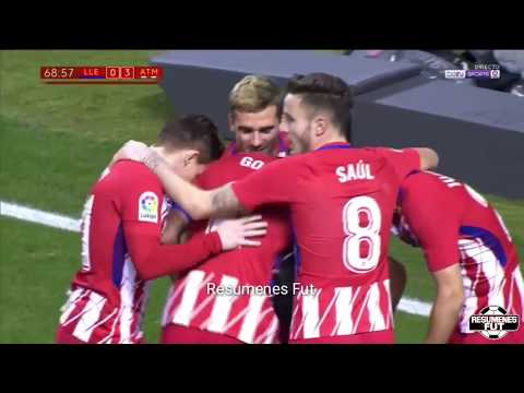 Lleida Esportiu vs Atletico Madrid 0-4  Highlights La Copa 03/01/2018