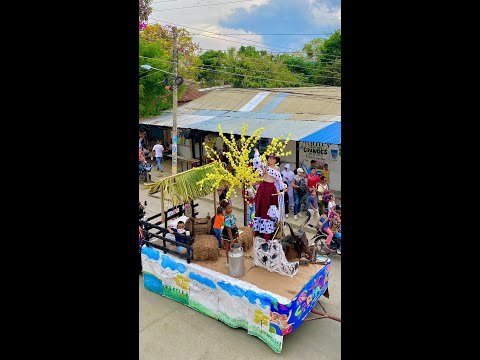 CARROZAS TIPICAS / CARNAVAL SANTA BARBARA DE PINTO MAGDALENA.