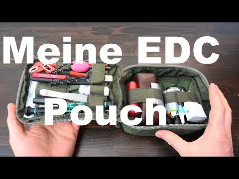 EDC POUCH LOADOUT | Meine VA an JM Knives | Taschenmesser, Tools, Gear, Everyday carry