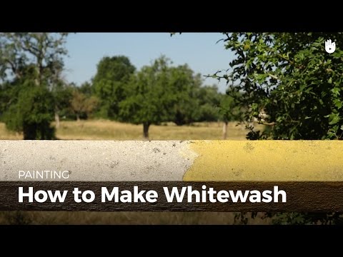 How to Make Natural Lime Whitewash | DIY Projects