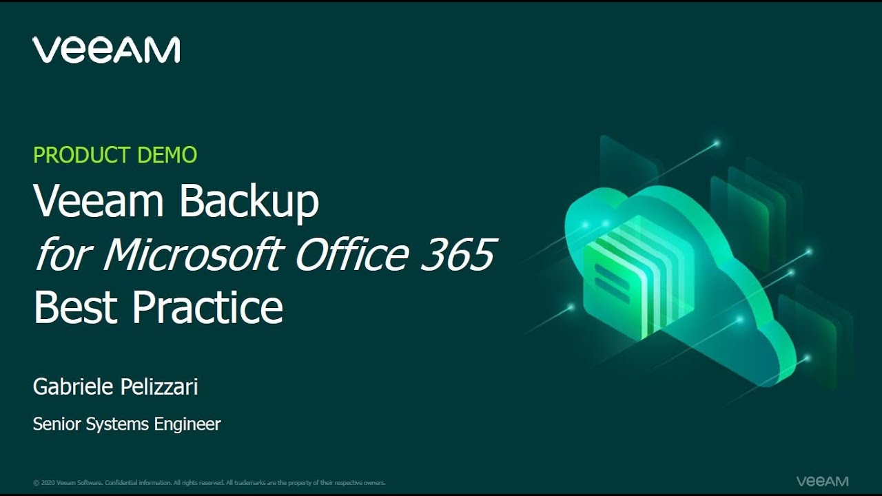 Veeam Backup <em>for Microsoft 365</em> – Best practice video