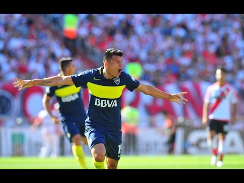GOL de BOU [0-1] - River vs Boca - Fecha 13 - Primera División 2016